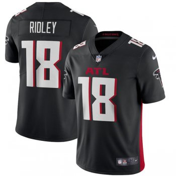 Men's Atlanta Falcons #18 Calvin Ridley Black New Vapor Untouchable Limited Nike Jersey