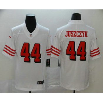 Men's San Francisco 49ers #44 Kyle Juszczyk White New 2018 Color Rush Vapor Untouchable Limited Jersey