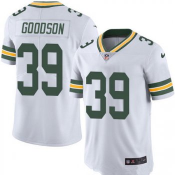 Men's Green Bay Packers #39 Demetri Goodson White 2016 Color Rush Stitched NFL Nike Limited Jersey