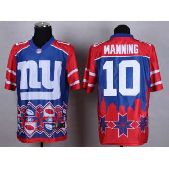 Nike New York Giants #10 Eli Manning 2015 Noble Fashion Elite Jersey