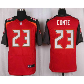 Men's Tampa Bay Buccaneers #23 Chris Conte Red Team Color NFL Nike Elite Jersey