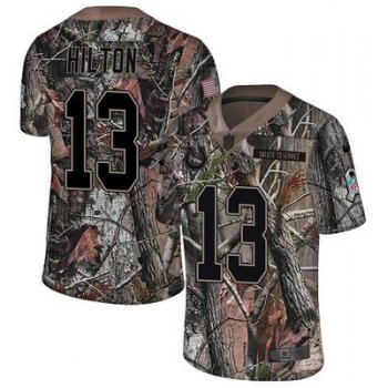 Nike Colts #13 T.Y. Hilton Camo Men's Stitched NFL Limited Rush Realtree Jersey