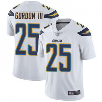 Chargers #25 Melvin Gordon III White Men's Stitched Football Vapor Untouchable Limited Jersey