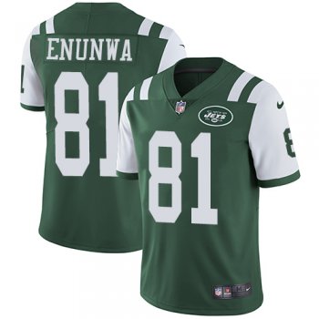 Jets #81 Quincy Enunwa Green Team Color Men's Stitched Football Vapor Untouchable Limited Jersey