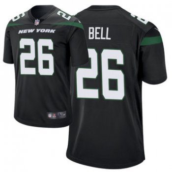 Size XXXXXXL Men's Nike New York Jets 26 Le'Veon Bell Black New 2019 Vapor Untouchable Limited Jersey