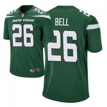 Size XXXXXXL Men's Nike New York Jets 26 Le'Veon Bell Green New 2019 Vapor Untouchable Limited Jersey