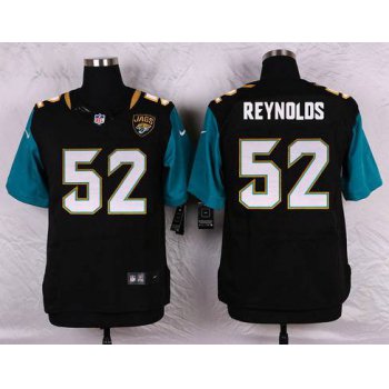 Men's Jacksonville Jaguars #52 LaRoy Reynolds Black Team Color NFL Nike Elite Jersey