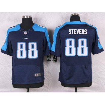 Men's Tennessee Titans #88 Craig Stevens Navy Blue Alternate NFL Nike Elite Jersey