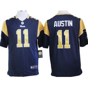Nike St. Louis Rams #11 Tavon Austin Navy Blue Game Jersey