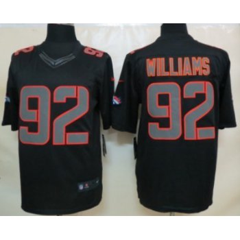 Nike Denver Broncos #92 Sylvester Williams Black Impact Limited Jersey