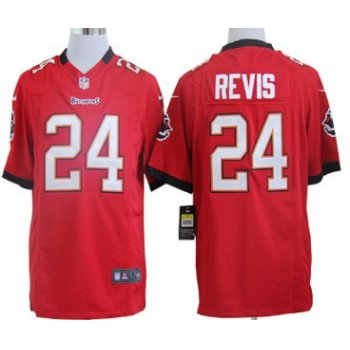 Nike Tampa Bay Buccaneers #24 Darrelle Revis Red Game Jersey