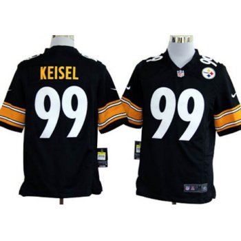 Nike Pittsburgh Steelers #99 Brett Keisel Black Game Jersey