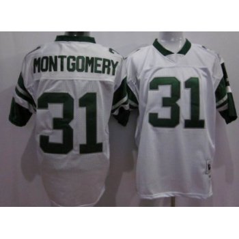 Philadelphia Eagles #31 Wilbert Montgomery White Throwback Jersey
