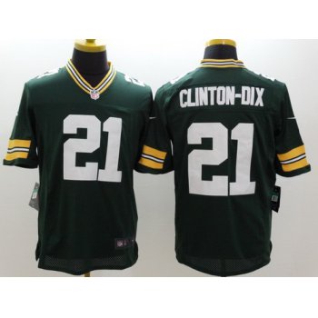 Nike Green Bay Packers #21 Ha Ha Clinton-Dix Green Limited Jersey