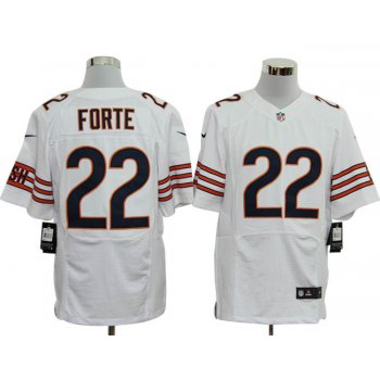 Size 60 4XL-Matt Forte Chicago Bears #22 White Stitched Nike Elite NFL Jerseys