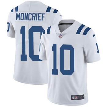 Nike Indianapolis Colts #10 Donte Moncrief White Men's Stitched NFL Vapor Untouchable Limited Jersey