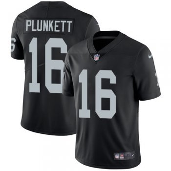 Nike Oakland Raiders #16 Jim Plunkett Black Team Color Men's Stitched NFL Vapor Untouchable Limited Jersey