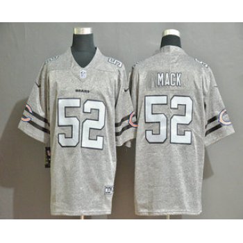 Men's Chicago Bears #52 Khalil Mack 2019 Gray Gridiron Vapor Untouchable Stitched NFL Nike Limited Jersey