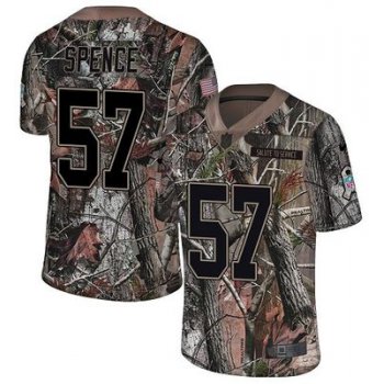 Nike Buccaneers #57 Noah Spence Camo Men's Stitched NFL Limited Rush Realtree Jersey