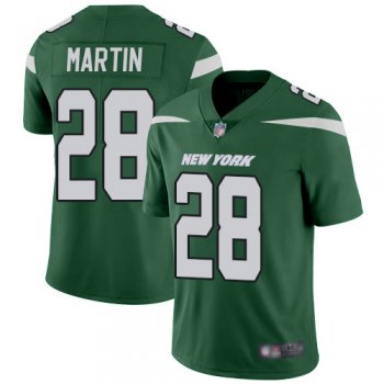 New York Jets #28 Curtis Martin Green Team Color Men's Stitched Football Vapor Untouchable Limited Jersey