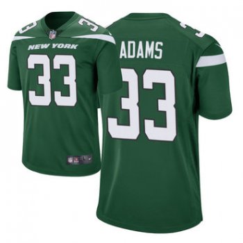 Men's Nike New York Jets 33 Jamal Adams Green New 2019 Vapor Untouchable Limited Jersey