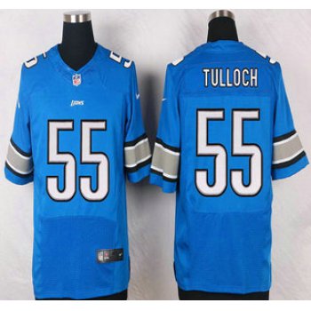 Detroit Lions #55 Stephen Tulloch Light Blue Team Color NFL Nike Elite Jersey