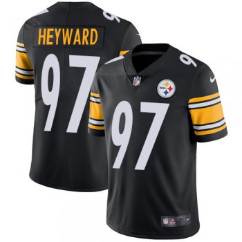Nike Pittsburgh Steelers #97 Cameron Heyward Black Team Color Men's Stitched NFL Vapor Untouchable Limited Jersey
