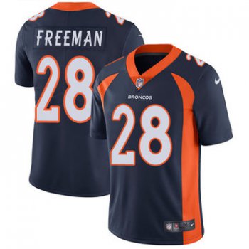 Nike Broncos #28 Royce Freeman Navy Blue Alternate Men's Stitched NFL Vapor Untouchable Limited Jersey