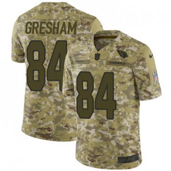 Nike Cardinals #84 Jermaine Gresham Camo Men's Stitched NFL Limited 2018 Salute to Service Jersey