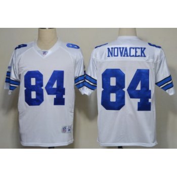Dallas Cowboys #84 Jay Novacek White Legend Jersey