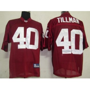 Reebok Arizona Cardinals #40 Pat Tillman Red Jersey