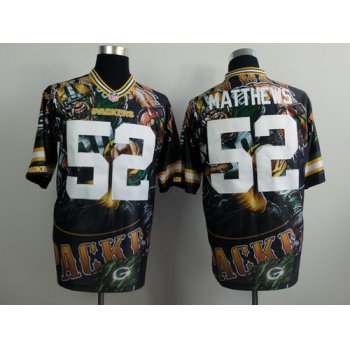 Nike Green Bay Packers #52 Clay Matthews 2014 Fanatic Fashion Elite Jersey