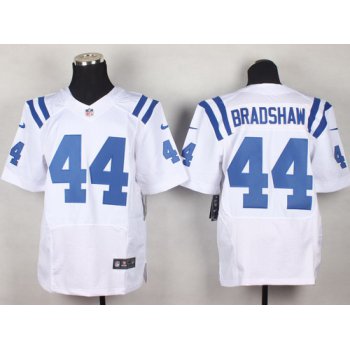 Nike Indianapolis Colts #44 Ahmad Bradshaw White Elite Jersey