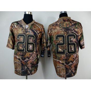Nike Pittsburgh Steelers #26 LeVeon Bell Realtree Camo Elite Jersey