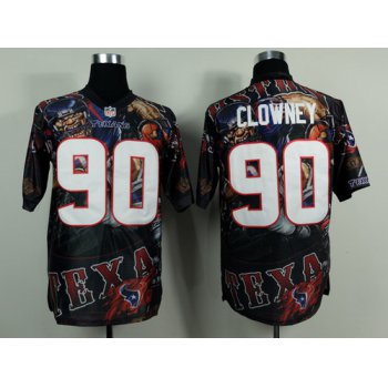 Nike Houston Texans #90 Jadeveon Clowney 2014 Fanatic Fashion Elite Jersey