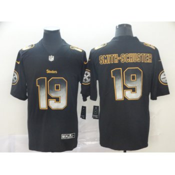Nike Steelers 19 JuJu Smith-Schuster Black Arch Smoke Vapor Untouchable Limited Jersey