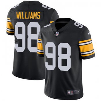 Nike Pittsburgh Steelers #98 Vince Williams Black Alternate Men's Stitched NFL Vapor Untouchable Limited Jersey