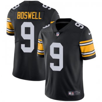 Nike Pittsburgh Steelers #9 Chris Boswell Black Alternate Men's Stitched NFL Vapor Untouchable Limited Jersey