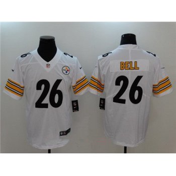Men's Pittsburgh Steelers #26 Le'Veon Bell White 2017 Vapor Untouchable Stitched NFL Nike Limited Jersey