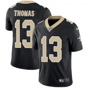 Nike New Orleans Saints #13 Michael Thomas Black Team Color Men's Stitched NFL Vapor Untouchable Limited Jersey