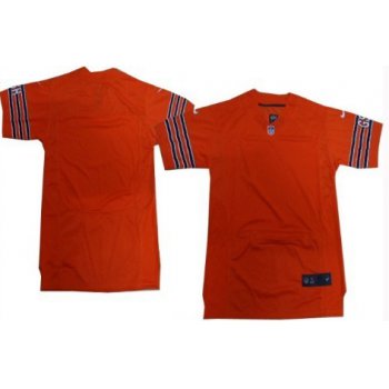 Nike Chicago Bears Blank Orange Elite Jersey