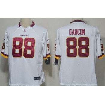 Nike Washington Redskins #88 Pierre Garcon White Game Jersey