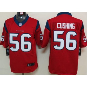 Nike Houston Texans #56 Brian Cushing Red Limited Jersey