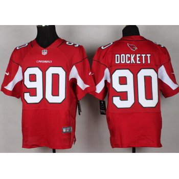 Nike Arizona Cardinals #90 Darnell Dockett Red Elite Jersey