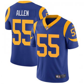 Nike Los Angeles Rams #55 Brian Allen Royal Blue Alternate Men's Stitched NFL Vapor Untouchable Limited Jersey