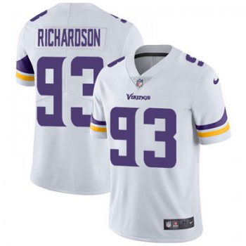 Nike Minnesota Vikings #93 Sheldon Richardson White Men's Stitched NFL Vapor Untouchable Limited Jersey