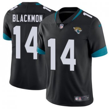 Nike Jacksonville Jaguars #14 Justin Blackmon Black Alternate Men's Stitched NFL Vapor Untouchable Limited Jersey