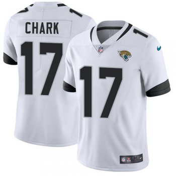 Nike Jacksonville Jaguars #17 DJ Chark White Men's Stitched NFL Vapor Untouchable Limited Jersey