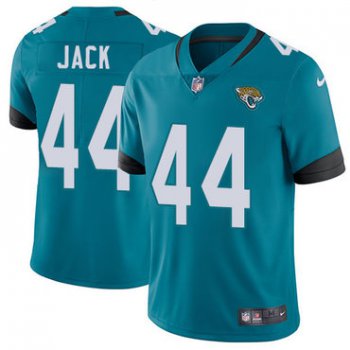 Nike Jacksonville Jaguars #44 Myles Jack Teal Green Team Color Men's Stitched NFL Vapor Untouchable Limited Jersey