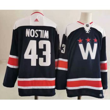 Men's Washington Capitals #43 Tom Wilson NEW Navy Blue Adidas Stitched NHL Jersey